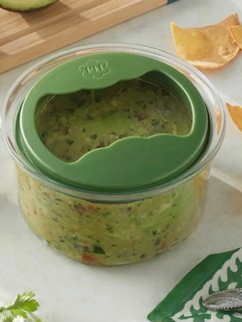 Princess House Guacamole Container.
